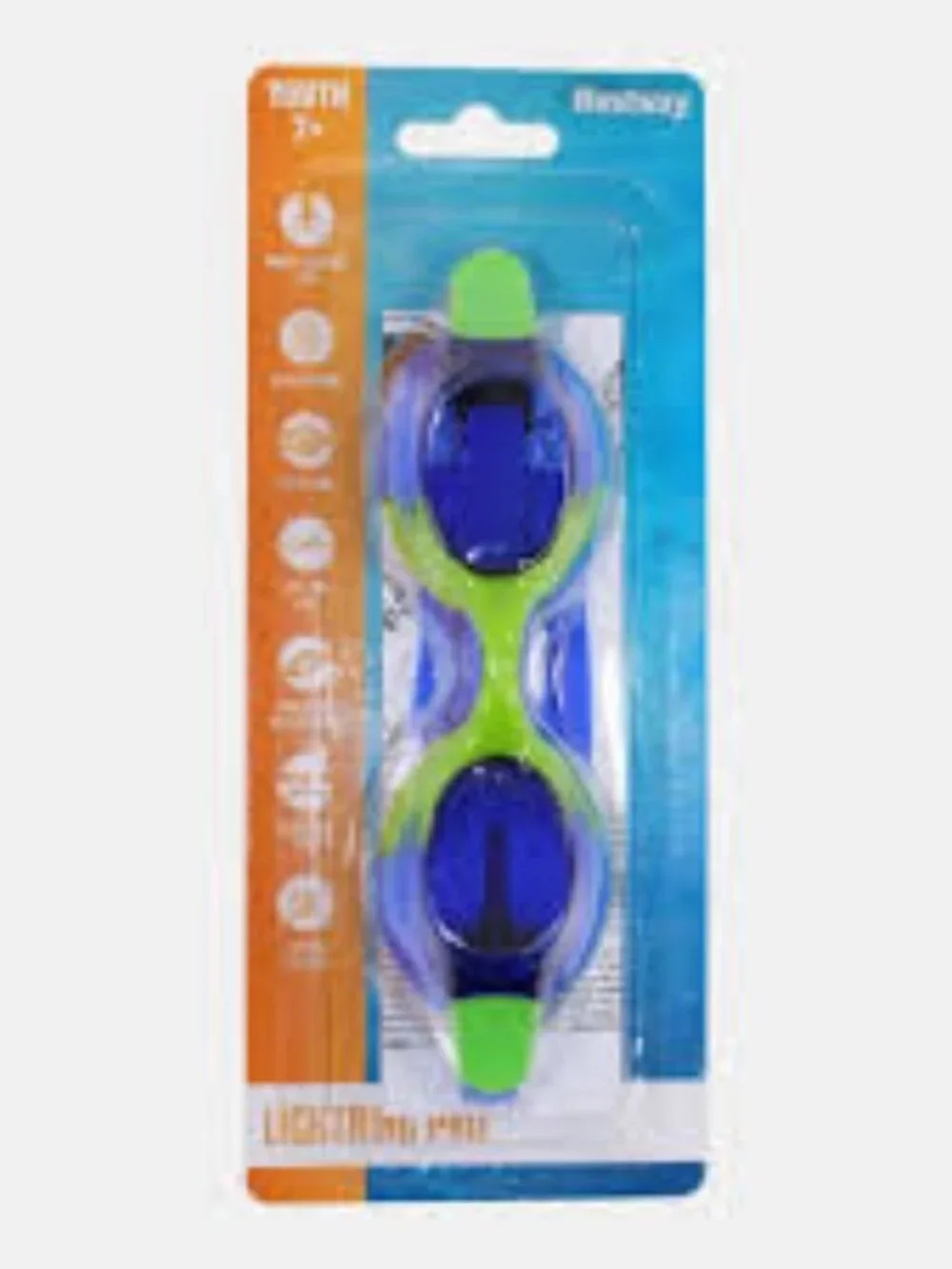 PACK OF 3 BRAND NEW BESTWAY YOUTH 7+ LIGHTNING PRO GOGGLES
